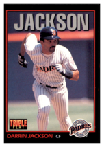 1993 Triple Play Darrin
  Jackson   San Diego Padres Baseball
  Card GMMGD - $9.69 MXN