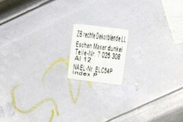 02-08 BMW 745I 745LI 750I FRONT RIGHT PASSENGER SIDE DASH MOLDING TRIM Q5904 image 11