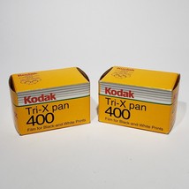 Lot of 2 Kodak Tri-X Pan 400 B&W Print Film TX 135-24 NOS Sealed Expired 1996 - £15.68 GBP