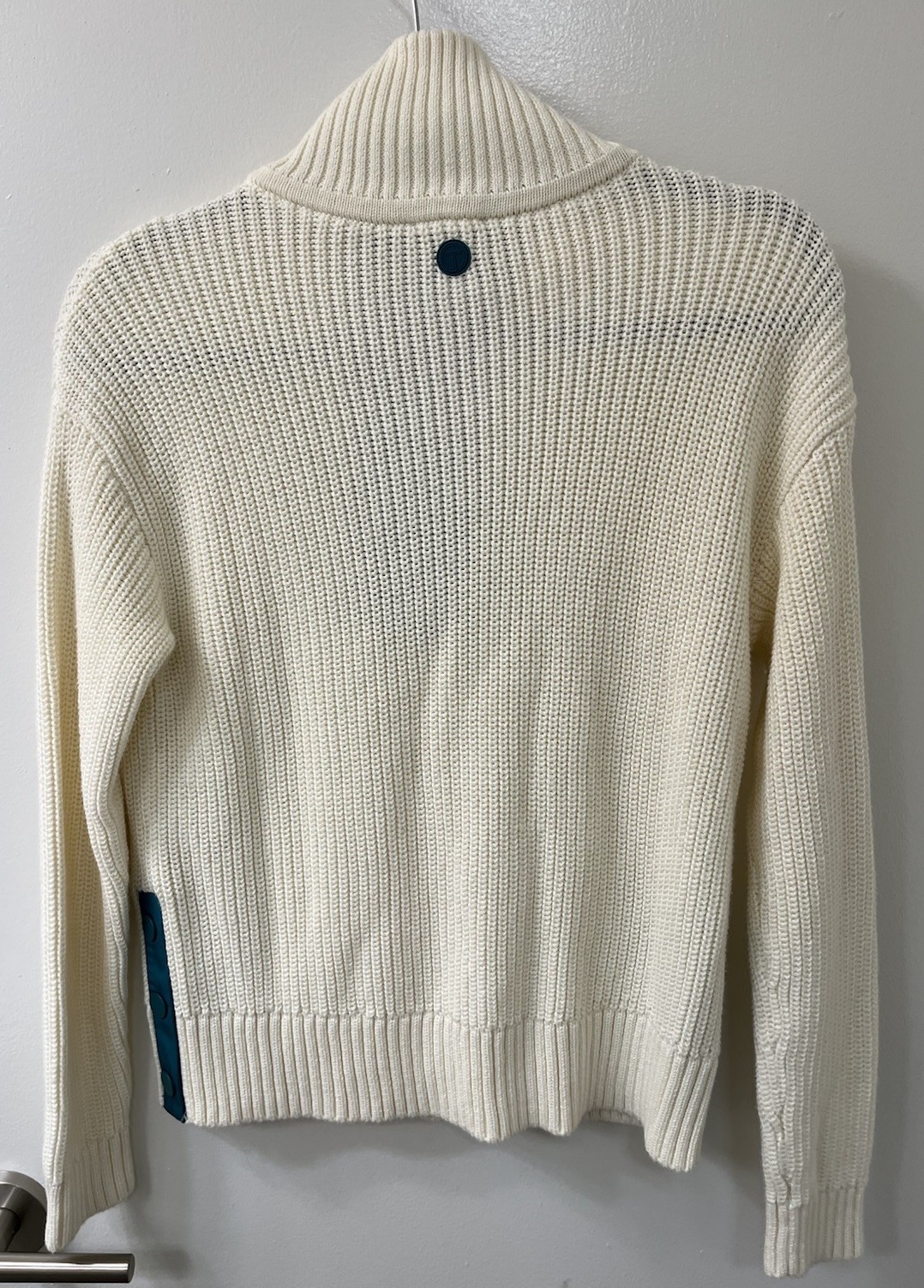 Vintage T By Talbots Sweater SIZE XS Knit Turtleneck Pullover colorblock Sporty Item image 6