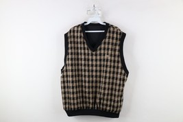 Vintage 90s Mens Size XL Wild Dunes Golf Course Reversible Vest Jacket P... - $37.83