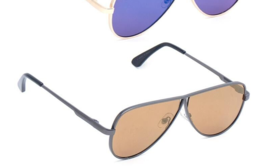 New Brown Aviator Shape Fashion Sunglasses - $12.87