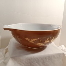 Vintage Pyrex Early American Heritage Cinderella Mixing/ Nesting Bowl 4 Qt # 444 - £25.32 GBP