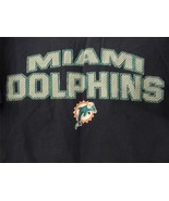 Miami Dolphins T Shirt V Neck Mens Medium Short Sleeves Navy Grey VF Ima... - $185.32 MXN