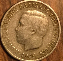 1966 Greece 50 Lepta Coin - £1.30 GBP