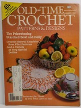 Old Time Crochet Patterns and Designs Summer 1988 - £2.36 GBP