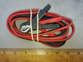 21UU79 BATTERY CLAMPS ON 6&#39; LEADS, GOOD CONDITION - £5.69 GBP