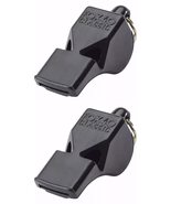 Fox 40 Classic Whistle Referee Safety Alert Dog Rescue, Lifeguard-Black (2-Pack) - $13.85