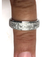 Keep Going Spinner Silver Color Size 8 NEW - $94.23 MXN