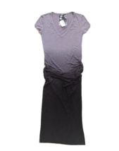 NWT Young Fabulous &amp; Broke Araya in Purple Ombre Ruched Jersey Dress XS - £55.67 GBP