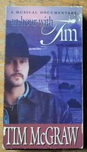 An Hour With Tim McGraw (VHS 1995 Curb) Early Greatest Hits - $3.95