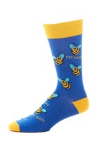 Man Cave Trouser Socks, Bee Happy - £11.71 GBP