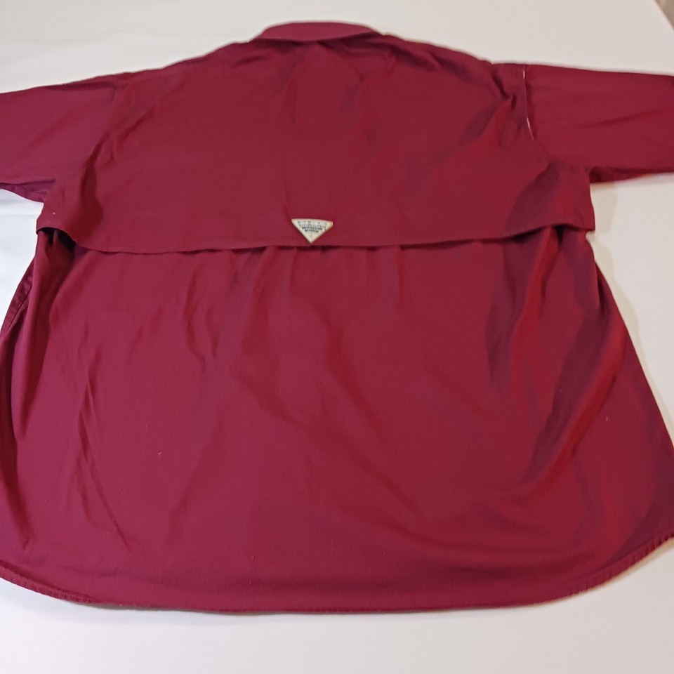 Florida State University FSU Columbia Sportswear PFG Cotton Shirt Men’s Size L Item image 2