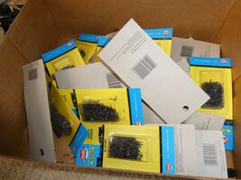 Lot of 24 Packs Vintage HO Model Power Track Spikes 245 NOS - $24.75