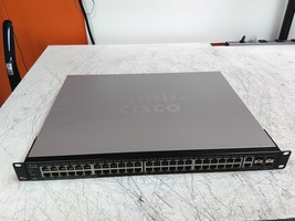 Cisco SG500-52MP-K9 52 Port Gigabit PoE+ Stackable Managed Switch  - £65.82 GBP