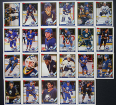 1991-92 Topps Buffalo Sabres Team Set of 23 Hockey Cards - £4.72 GBP
