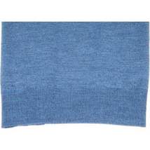 Mock Neck Merinos Wool Sweater PRINCELY Turkey Soft Knits 1011-00 Denim Blue image 5