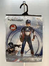 Marvel Captain America The Winter Soldier Muscle Boys Costume~Medium (7-8) - £29.41 GBP