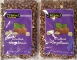 2 Bags Hazelnuts Filbert Cobnut Fresh Shelled 1 lb bags US - £15.74 GBP