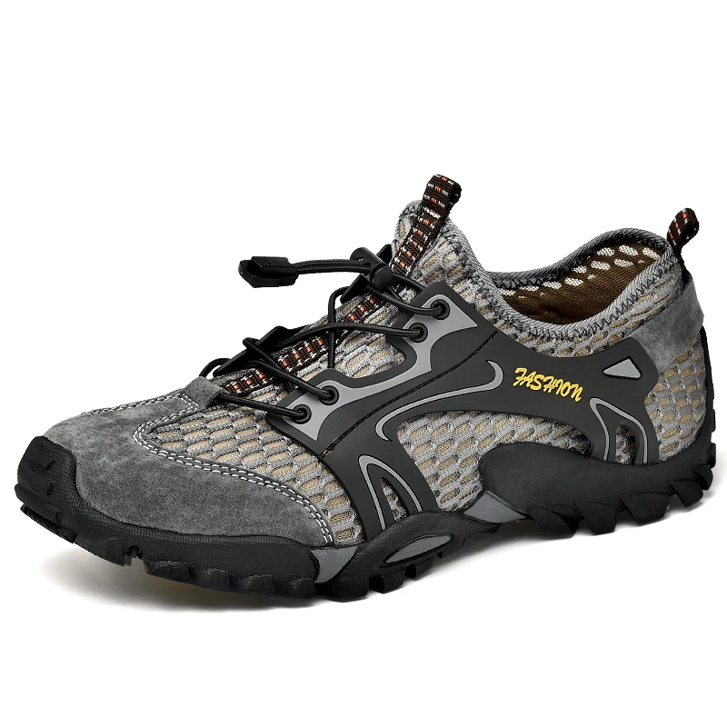 Hi Shoes Man  Trek Outdoor Climbing Water Shoes  Waterproof Quick Dry Man Barefo - £131.34 GBP