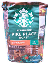 Starbucks Pike Place Medium Roast Ground Coffee 40 Oz EXP 06/2026 - $33.54