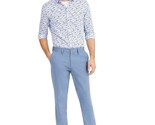 Club Room Men&#39;s Four-Way Stretch Chino Pants Pale Ink Blue- 33/32 - $24.97