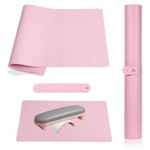 1 PCS Nail Table Mat Nail Desk Mat Foldable Art Table Desk Mats Waterproof  - $349.86 MXN