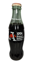 ARKANSAS RAZORBACKS COKE 1994 Coca Cola NCAA Basketball Championship Bot... - £7.07 GBP