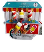 3D Ice Cream Shop Pencil Erasers Sushi 5 Pack Can Be For Miniature Diora... - $14.73