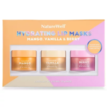 Naturewell Hydrating Lip Masks, Mango, Vanilla &amp; Berry (0.70 Oz., 3 Pk.) - £28.86 GBP