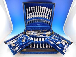 Imperial Queen by Whiting Sterling Silver Flatware Set Service 167 pieces Dinner - £13,013.30 GBP