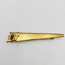 VINTAGE Gold Tone Swank Tie Clip Bar Money Clip - $18.69