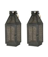 Four Seasons Courtyard 16 Inch 2.2 Pound Battery Powered 20 LED Metal an... - $93.31 CAD