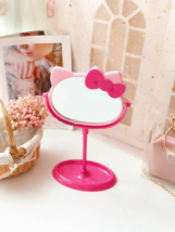 Hello Kitty Stand-Up Rotating Table Mirror - Dual Sided Mirror w/Magnification - £14.15 GBP