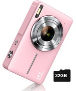 Digital Camera, Fhd 1080P Digital Point And Shoot Camera For Kids 44Mp, ... - $967.70 MXN