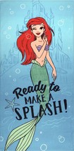 Disney&#39;s The Little Mermaid Ariel Beach Towel Measures 28 x 58 inches - £13.41 GBP