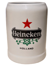 Vintage Heineken Holland Stoneware Beer Stein Mug Made in Chile - £18.22 GBP