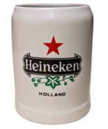 Vintage Heineken Holland Stoneware Beer Stein Mug Made in Chile - £17.98 GBP