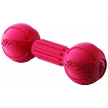 Nerf Dog Barbell Chew Toy, 7.5-Inch, Red  - £13.37 GBP