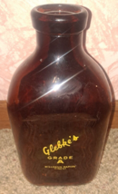 Vintage Glass Glebke&#39;s 2 Quart Dairy Bottle Wisconsin Rapids Wi - £34.90 GBP