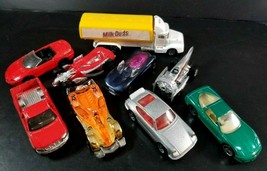 Lot of NINE 1995 1996 HOT WHEELS CARS Power Pipes MILK DUDS  - $10.80
