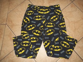 pajama bottoms bats black/yellow cd comics size medium/large - £12.77 GBP