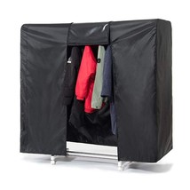 59&quot; Garment Rack Cover,Garment Bags For Hanging Clothes,Clothes Rack Cov... - $49.99