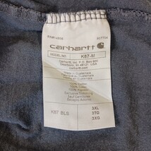 Carhartt K87 BLS Loose Fit Mens Blue Cotton Short Sleeve Crewneck T-Shirt Sz 3XL image 5