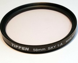 Tiffen  1-A sky 58mm filter  Skylight   made in USA - $24.56