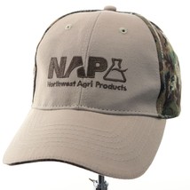 Northwest Agri Products Camo Baseball Hat Cap Camouflage Beige NAP Adjustable - £16.83 GBP