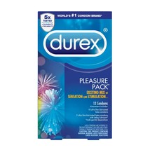 Durex Ultra-Fine and Lubricated Latex Condoms Assorted Pleasure Pack, 12... - £12.65 GBP