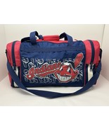 Vtg Rare MLB Mistake Cleveland Indians NATIONAL LEAGUE Duffle Bag Chief ... - $676.84 CAD