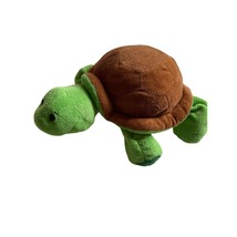 Ganz HM-150 Stuffed Animal Plush Toy Turtle Brown Green Yellow Webkinz 9 inch - £7.90 GBP