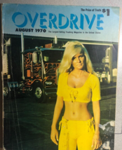 OVERDRIVE vintage Trucking Magazine  August 1970 - £31.27 GBP